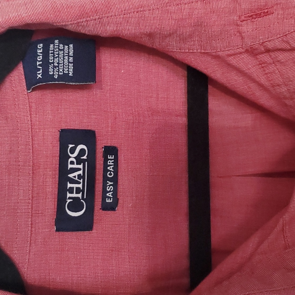 Men's Chaps Button Down XL - Picture 2 of 5